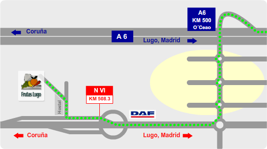 Cómo llegar desde Coruña